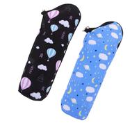 HOODANCOS 2pcs Portable Bottle Thermal Pouches Insulated Storage Bags for Milk Keeps Warm for Hours for Strollers and Travel Hot Air Balloon Designs