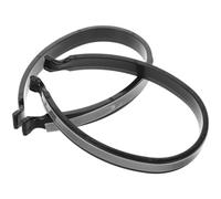 HOODANCOS 2pcs Reflective Cycling Trouser Clips Bike Ankle Bands for Secure Pant Legs Easy Attach Safety Straps for Men Women Cyclists