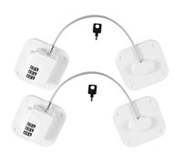 HOODANCOS 2pcs Refrigerator Safety Lock Password Lock for Fridge Door Cabinet Drawer Keeping Boys and Girls Safe in Kitchen