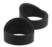 HOODANCOS 2pcs Rubber Microscope Eyepiece Cover with Light Blocking and Anti-shake Features, Soft Binocular Eye Cup for Spotting Scope, Portable Design for Demanding Field Tasks