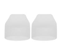 HOODANCOS 2pcs Silicone Mouthpiece Protective Sleeves for Recorders Clarinet Mouthpiece Covers Wear-resistant Replacement Guards for Recorder Instruments
