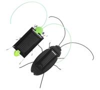 HOODANCOS 2pcs Solar Energy Simulation for Educational Solar Powered Insect Cockroach Engaging Learning Experience for Boys No Batteries Required