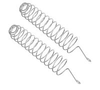 HOODANCOS 2Pcs Squirrel Feeders Stainless Steel Corn Cob Racks Outdoor Wildlife Feeding Supplies for Garden Backyard Easy to Install and Clean Feeding Devices