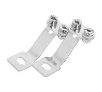 HOODANCOS 2pcs Stainless Steel Fencing Foil Holder Bracket with Versatile Design and Effortless Installation for Fencing Practice and Training