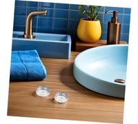HOODANCOS 2pcs Stainless Steel Soap Holder Caps Bar Soap Rack Replacement Accessory Easy Installation for Bathroom Shower Wall Mount
