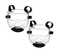 HOODANCOS 2pcs Taekwondo Headgear with Removable Face Guard Lightweight Protective Gear for Karate Sparring and Martial Arts Training Durable and Comprehensive Safety for Sports