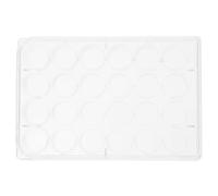 HOODANCOS 2pcs Transparent Cell Culture Plates Tissue Culture Tray for Laboratory Experiments with Precise Hole Positioning Compact Design for Efficient Sample Analysis and Multi-functional