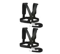 HOODANCOS 2pcs Weight-bearing Sled Harness Shoulder Straps for Fitness Training Resistance Running Strength Exercise Belt for Speed and Endurance Workouts