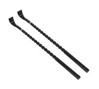HOODANCOS 2pcs Wooden Back Scratcher Extended Handle Itch Relief Massage Stick for Adults Portable Manual Wood Scratching Tool Natural Material for Home Office Outdoor Use