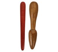 HOODANCOS 2pcs Wooden Reflexology Foot Massage Sticks for Circulation Boost and Muscle Relaxation Portable Handheld Therapy Tools for Foot and Hand Stress Relief at Home and Outdoors