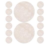 HOODANCOS 30pcs Loofah Cleansing Wipes Scrubs Loofah Cleaning Pad Face Exfoliating Pads Scrubber Face Exfoliator Scrubber Scrub Sponge Exfoliating Sponge Beige