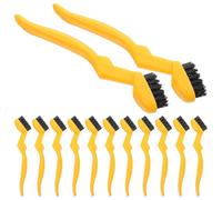 HOODANCOS 30pcs Nylon Crevice Brush for Deep Gap Cleaning and Efficient Rust Removal, Mini Cleaning Brush Set for Stove and Bathroom Pipe, Suitable for Industrial and Home Use