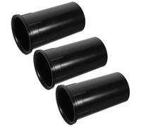 HOODANCOS 3Pcs 53×100mm Subwoofer Bass Port Tubes Plastic Speaker Cabinet Air Vent Tubes for Bass Reflex Speakers Audio Port for Enhanced Low-Frequency Output in Music and Events