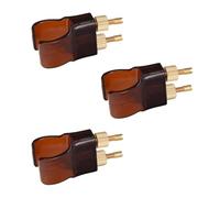 HOODANCOS 3pcs Brass Erhu String Fine Tuners Musical Instrument Accessories Professional String Adjusters for Erhu Tuning and Repair