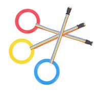 HOODANCOS 3pcs Bright Boy Girl Walking Rope with Safety Harness and Comfortable Handles for Nursery and Group Walks Outdoors