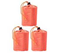 HOODANCOS 3pcs Outdoor Drawstring Sack for Sleeping Bags, Large Capacity Nylon Compression Storage Bags Waterproof Pe and Aluminium Foil Material, Easy to Carry for Trekking and Outdoor
