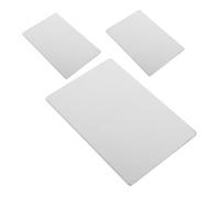 HOODANCOS 3pcs Rabbit Cooling Plate 12x8cm Pet Cool Plate Hamster Cooling Board Summer Mat for Indoor Small Pets