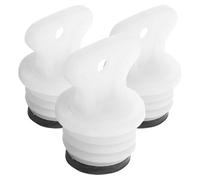 HOODANCOS 3pcs Rubber Hot Water Bottle Stopper Replacement Caps for Warm Water Bags, Easy Replacement and Portable Backup Options, Suitable for Adults