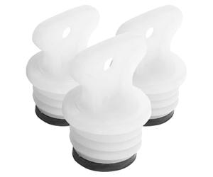HOODANCOS 3pcs Rubber Hot Water Bottle Stopper Replacement Caps for Warm Water Bags, Easy Replacement and Portable Backup Options, Suitable for Adults