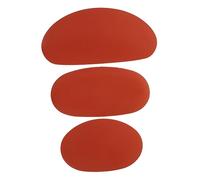 HOODANCOS 3pcs Silicone Material Clay Tools Set Handmade Ceramic Clay Tools for Pottery Smoother Artistic Auxiliary for DIY Ceramic Projects