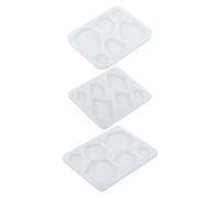 HOODANCOS 3pcs Silicone Resin Molds for Jewelry Making Large Teardrop Hexagon Geometric Earring Pendant Molds for DIY Epoxy Necklace Crafting High-Precision Silicone for Easy Demolding and