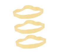 HOODANCOS 3pcs Stretchable Pottery Rubber Bands for Mold Securing High Flexibility Heat Resistant Elastic Bands for Ceramic Casting Multisize Plaster Mold Straps