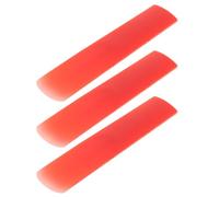 HOODANCOS 3pcs Student Alto Saxophone Reeds Clarinet Alto Sax Reeds Red