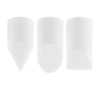 HOODANCOS 3pcs White Blending Stump Replacement Tips for Sketching and Drawing, Wood Pulp Paper Art Sponge Painting Tools with Finely-tuned and Precise Smudging Effect for Art Students
