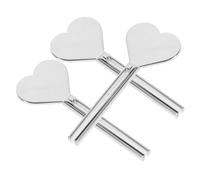 HOODANCOS 3Pcs Zinc Alloy Toothpaste Squeezers Metal Tube Pressers Compact Bathroom Accessories for Even Dispensing Portable Manual Tube Wringers for Travel and Home Use