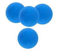 HOODANCOS 4 Pcs High Elasticity Rubber Squash Balls for Training Bounce Reaction Balls for Beginners and Competitions Portable Mini for Practice Blue