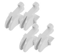 HOODANCOS 4pcs Adjustable Boat Bumper Clips Quick Release Pontoon Rail Cleats Heavy-duty Tool Hangers for Docking Sailing with Reinforced Grip and Weather-resistant Construction