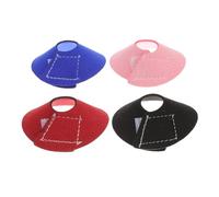 HOODANCOS 4pcs Bird Recovery Collar Pet Protective Anti-scratch Neck for Small Parrots Budgerigars Cockatiels Mixed Colors for Plumage Plucking Random Color