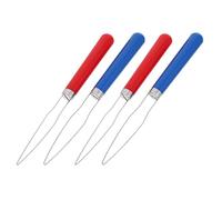 HOODANCOS 4pcs Button Hooks Assistive Dressing Tools for Seniors Elderly Button Aid Adaptive Clothing Helper for Travel and Daily Use