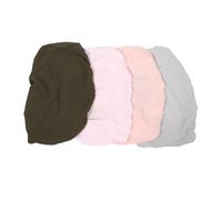 HOODANCOS 4pcs Cotton Changing Pad Covers, Soft Breathable Washable Nursery Changing Pad Sheets with Stretchy Fit for Diaper Station, Suitable for Newborns and Infants in Two Sizes