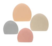 HOODANCOS 4pcs Decorative Fish Tank Pebbles Polished Colored Stones for Aquarium Garden Terrarium Water Fountain Smooth Landscaping Rocks for Indoor Outdoor Use