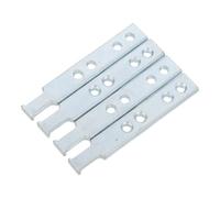 HOODANCOS 4pcs Die Cast T Shaped Window Pivot Bars for Vinyl and Aluminum Windows Galvanized Metal Hardware Sturdy and Universal Compatibility