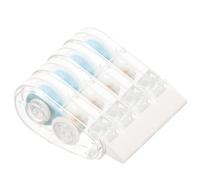 HOODANCOS 4pcs Double Sided Adhesive Tape Roller Sticky Glue Tape for DIY Crafts Journals Notebooks and Easy to Use with Compact Dispenser for Daily Use