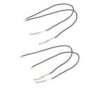 HOODANCOS 4pcs Guitar Pedal Patch Cables Audio Converter Adapter Guitar Patch Cables Black