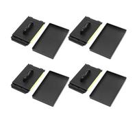 HOODANCOS 4pcs Guitar String Cleaner Cloth Set Soft Fretboard Cleaning Tool for Violin Bass Ukulele Guitar Accessories Efficient Daily Maintenance