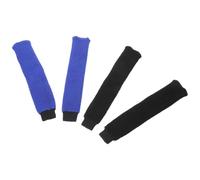 HOODANCOS 4Pcs Knitted Pickleball Racket Training Cover, Microfiber Moisture Wicking Elastic Sock Grip Cover, for Practice and Training Use