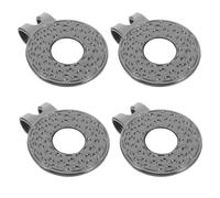 HOODANCOS 4pcs Magnetic Golf Cap Marker Clips Ball Holder with Strong Magnet for Hats Gloves Belts Lightweight Golf Accessories for Men Women