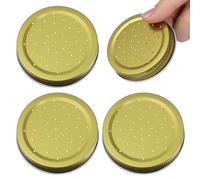 HOODANCOS 4pcs Metal Bee Hive Water Feeder with Quick Refill Function for Beekeeping, Suitable for Hive and Honeycomb, Water Feeding Device for Bees at Entrance Random Color