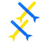 HOODANCOS 4pcs Pediatric Tongue Depressors Pediatric Oral Tongue Trainer Muscle Trainer Strength Training Tool Plastic Depressor Sticks Oral