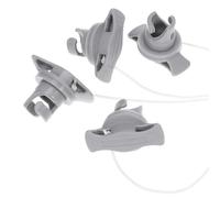 HOODANCOS 4Pcs Replaceable Wear-Resistant Air Valve Caps for Inflatable Boats and Paddle Boards 8-Hole Professional Valve Covers Kayak Accessories