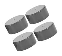 HOODANCOS 4pcs Rubber Bearing Protector Caps Replacement Bearing Protector Black Rubber Protection against Dirt and Water Replaceable for Boat Trailers Marine Environment