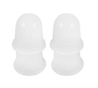 HOODANCOS 4pcs Silicone Cupping Cups Vacuum Massage Suction Therapy Set for Home Use Back and Facial Cupping Apparatus Body Massage Tool