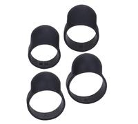 HOODANCOS 4pcs Silicone Ethereal Drum Finger Protectors for Steel Tongue Drums Scratch-resistant Practicing Sleeves Percussion Accessories with Box for Beginners and Musicians