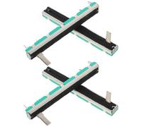 HOODANCOS 4pcs Stage Controller Slide Linear Fader Variable Resistor for Audio Speaker Control Slide Potentiometer Audio Mixing Potentiometer Fader Electronic
