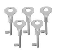 HOODANCOS 5 Pcs Manual Emergency Reset Keys for Fire Alarm Push Buttons Simple Operation Emergency Shut Off Keys Reliable Ignition Starter for Urgent Safety Response