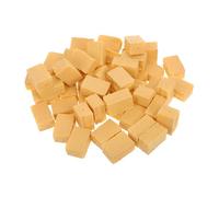 HOODANCOS 50pcs Miniature Decorative Straw Bales for Dollhouse Crafting Safe Materials for Childrens Play for Autumn Harvest Decor Farm Accessories DIY Garden Decoration